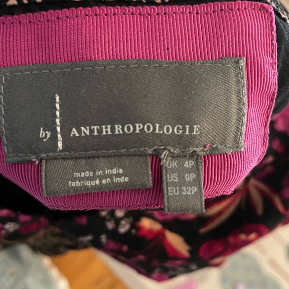 Anthropologie Floral Cyree Tank Dress 0P - Picture 4 of 4